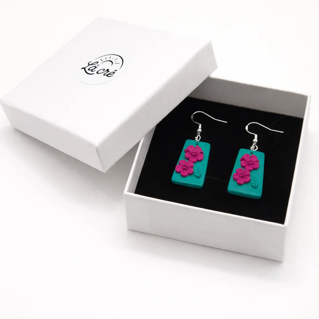 Lagoon Sakura Hook Earrings