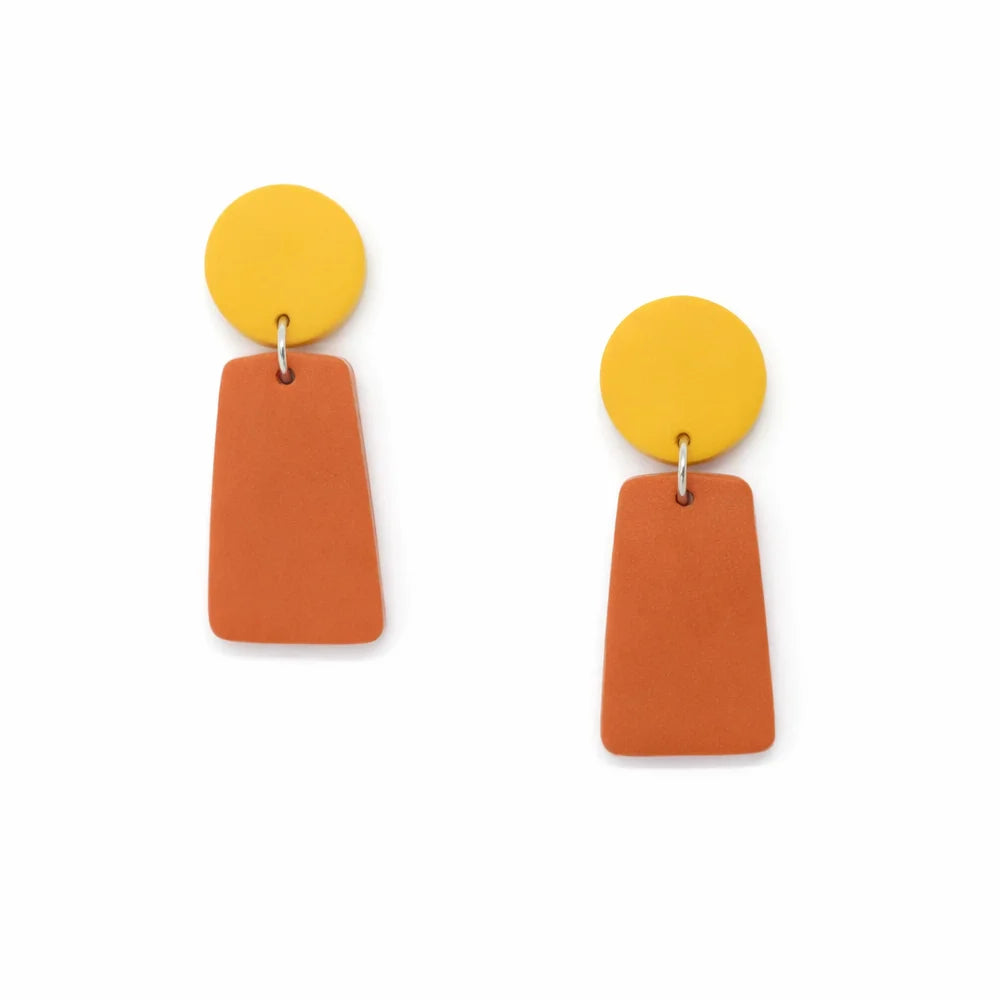 Desert Sun Solar Drop Earrings