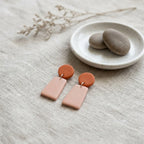 Sunset Dune Solar Drop Earrings