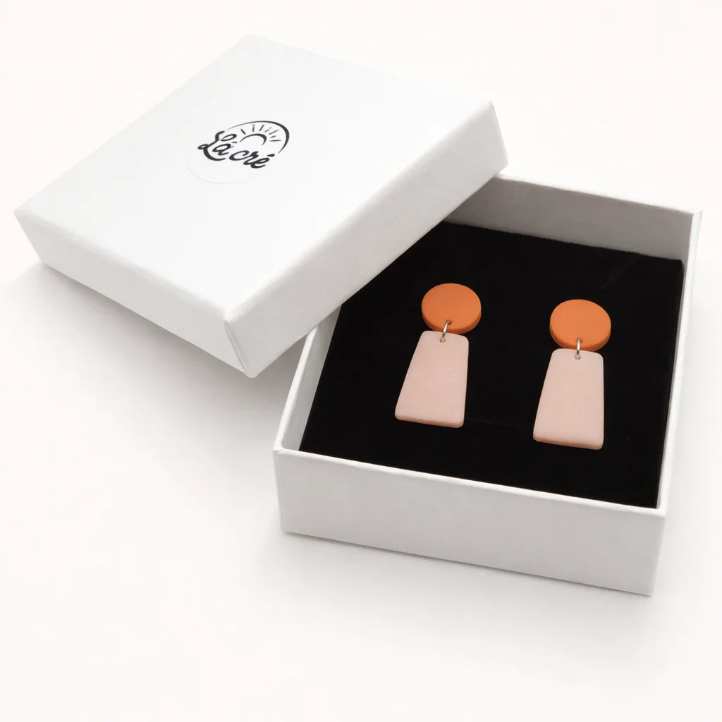 Sunset Dune Solar Drop Earrings