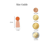 Sunset Dune Solar Drop Earrings