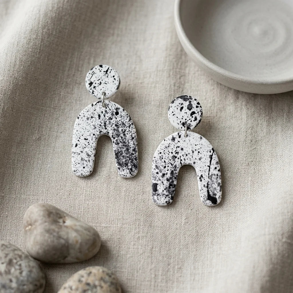 Inkstone Sunrise Arch Earrings