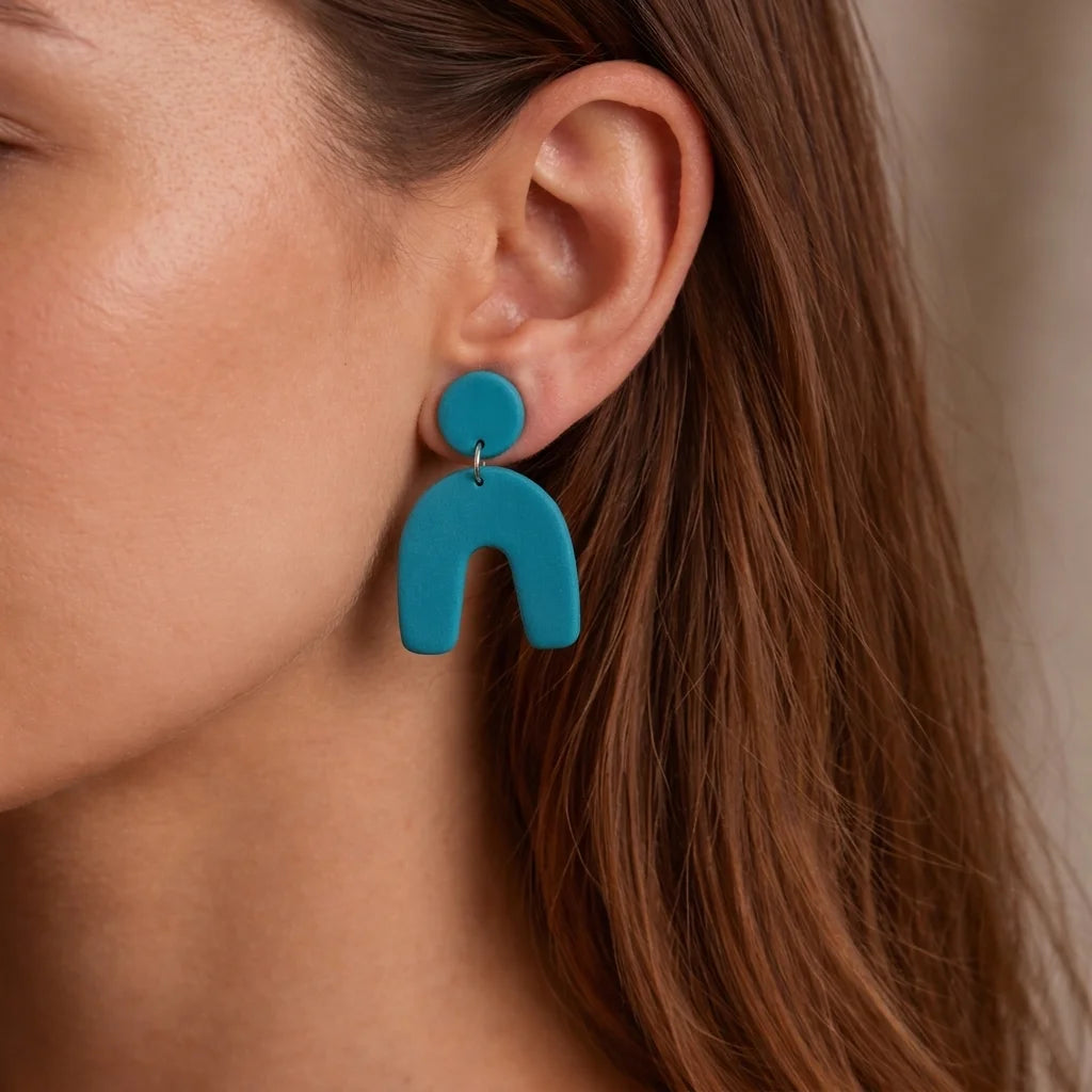 Lagoon Sunrise Arch Earrings