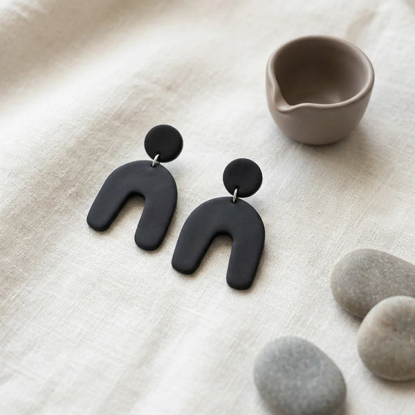 Midnight Sunrise Arch Earrings