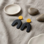Nightfall Sunrise Arch Earrings