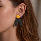 Nightfall Sunrise Arch Earrings