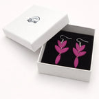 Berry Wildflower Earrings