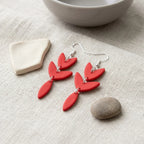 Fire Wildflower Earrings