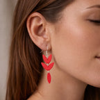 Fire Wildflower Earrings