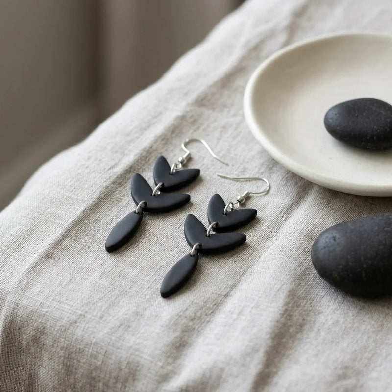 Midnight Wildflower Earrings